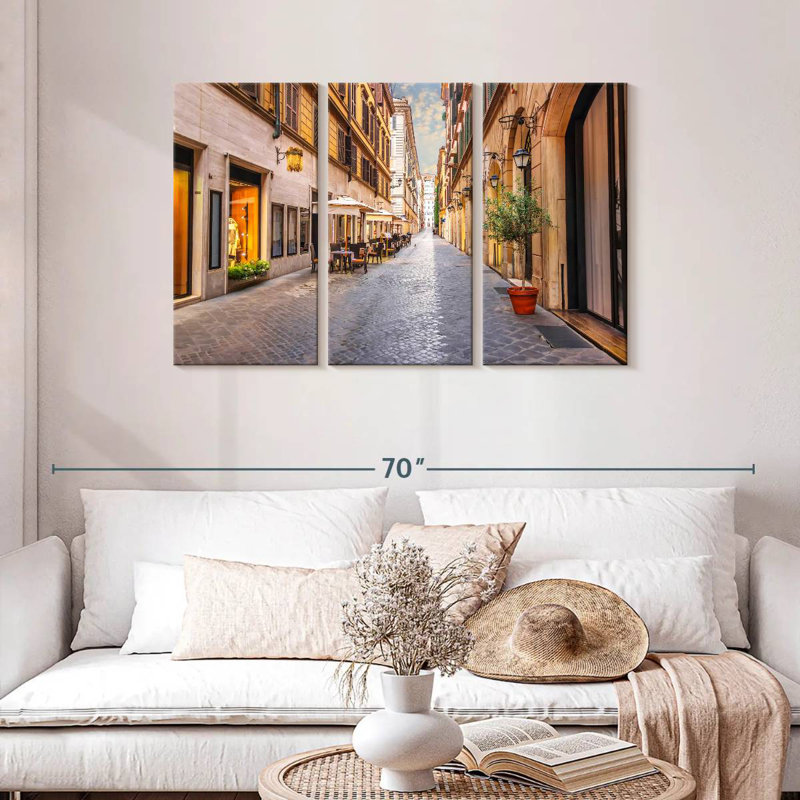 Sireci Via Borgogna Shops, 28" H x 45" W