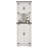 68" Corner Kitchen Pantry With 4 Doors And Adjustable Shelves-1859421547