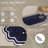 Dobrinka Bath Rug Plush 100% Cotton Mat, Unique Design, Absorbent, Quick Dry-622777849-637412971