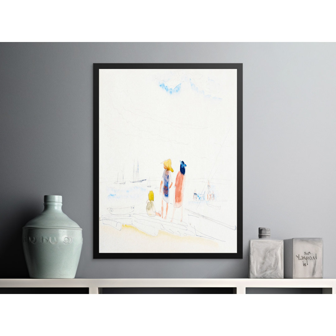 Vintage Art Movements Black Framed Poster