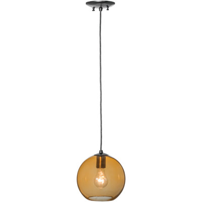 Luminaire suspendu sphère 1 lumière Bola