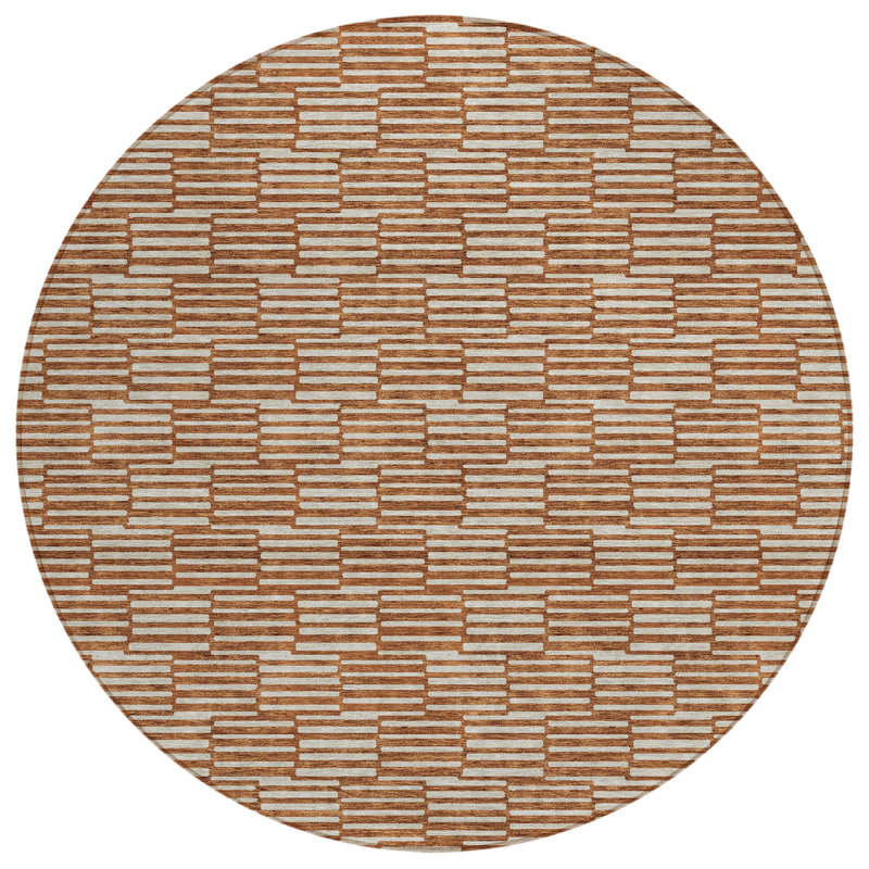  Maliana Area Rug, Round 8'