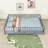 Queen Wood Floor Bed With Fence-499860943