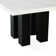 Anxhela 9 - Piece Counter-Height Marble Dining Set
