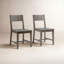 Ollie Dining Chair Set Of 2 Brown