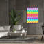 «Watercolor Rainbow Rows» par Hello Angel, art mural sur toile, 26 po x 30 po-255605915