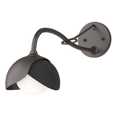 Brooklyn 1 - Light Hardwired Armed Sconce