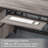 Ralphio Metal Base Computer Desk with Power Outlet