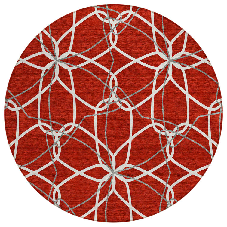 Alegandro Area Rug with Non-Slip Backing