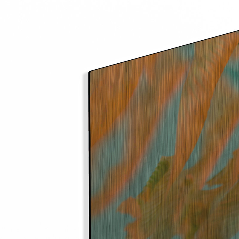 «Fern Dance 1» par Judy Stalus, Wrought Studio ™, art mural en métal, H 12 po x l 12 po
