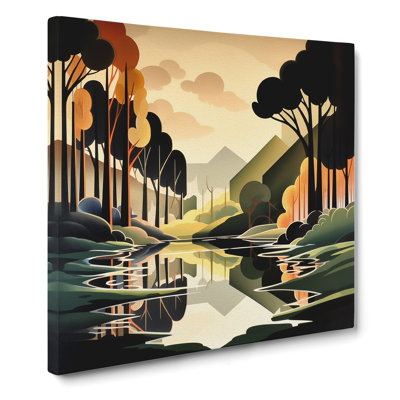 Modern Wall Art - Wrapped Canvas