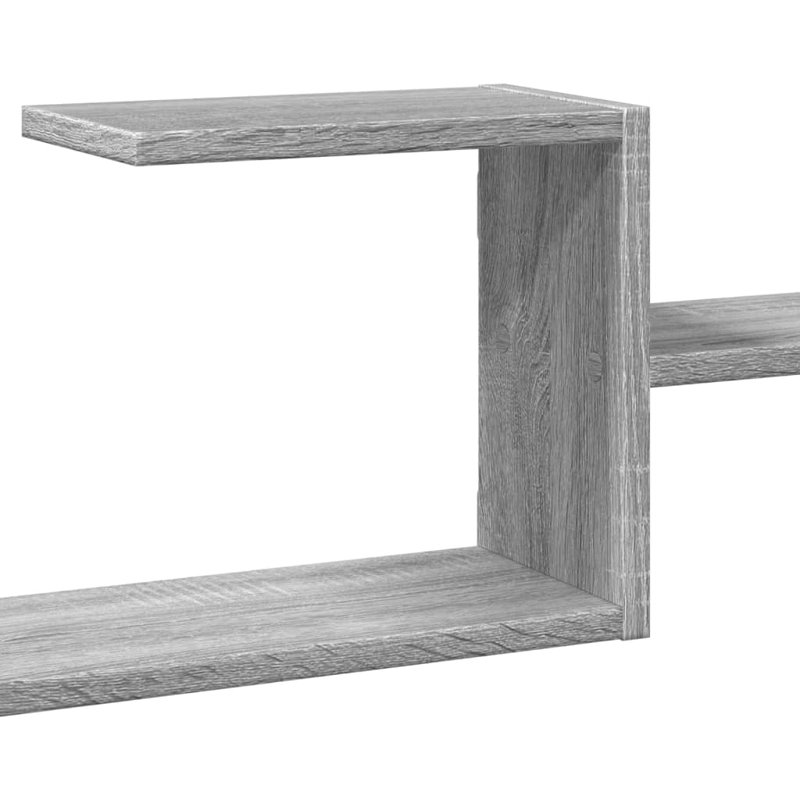 Rhien Floating Shelf, Grey Sonoma, 49cm H x 104cm W x 15cm