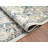 Oriental Machine Made Polypropylene Area Rug in Beige/Blue/Gray-1460552645