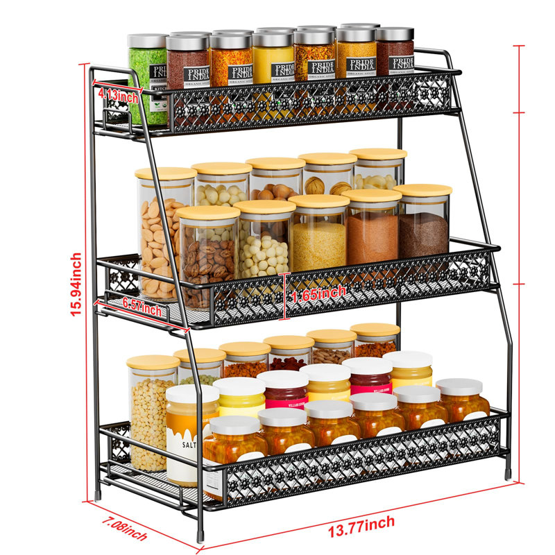 Stainless Steel Spice Rack