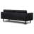 Napa 88.5'' Full-Grain Genuine Italian Leather Sofa-627578796