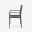 Outdoor Aluminum  Dining Chair with Rope Seat (Set of 2)-1890201764