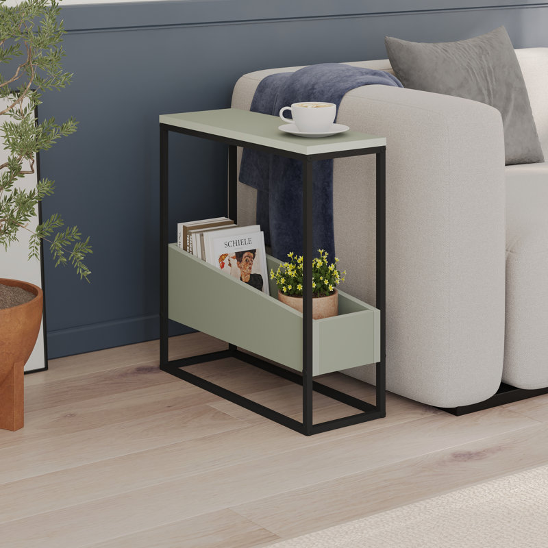 End Table, Ash Green