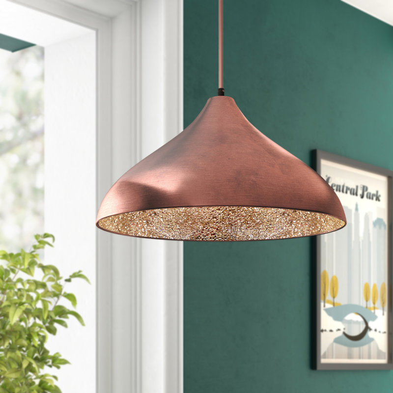 Iskar 1 - Light Cone Pendant, Copper