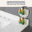 43 Inch Marble Vanity Top, White Vanity Top With Pre-Drilled Faucet Holes, Bathroom Vanity Top With Undermount Rectangular Middle Sink And 4" Height Backsplash,  Bianco Carrara Venato-108674930