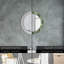Huldar Glass Flat Wall Mirror