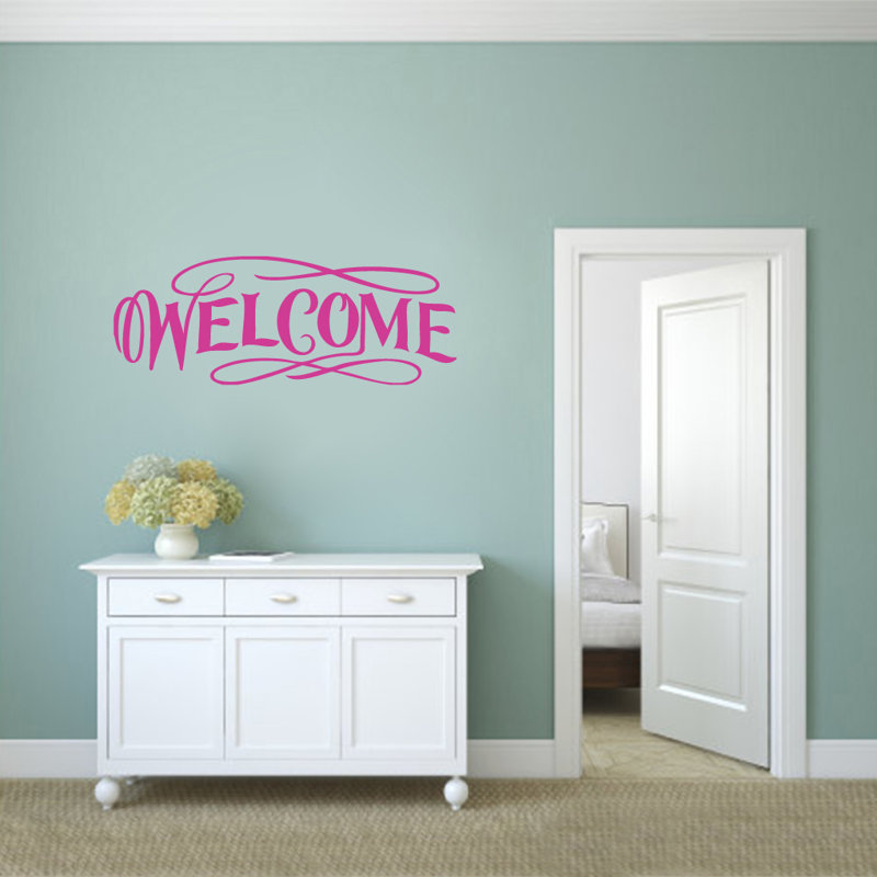 Adhésif décoratif fantaisie, Rose vif