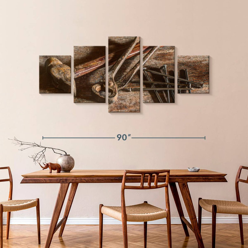 Old Tools, 42" H x 92" W