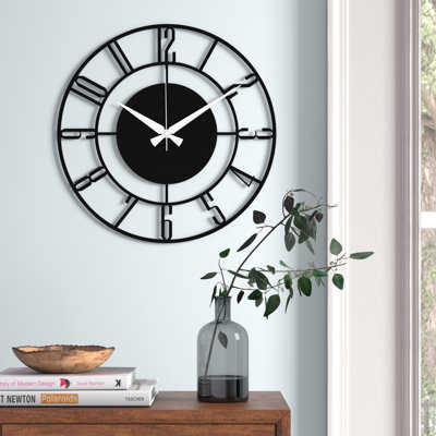 Yokum Metal Wall Clock