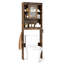 Over The Toilet Storage Cabinet Farmhouse Bathroom Organizer W/ Toilet Paper Holder-1806322170