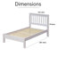 Lehighton UK Bed Frame, Solid Wood-17563135-20461118