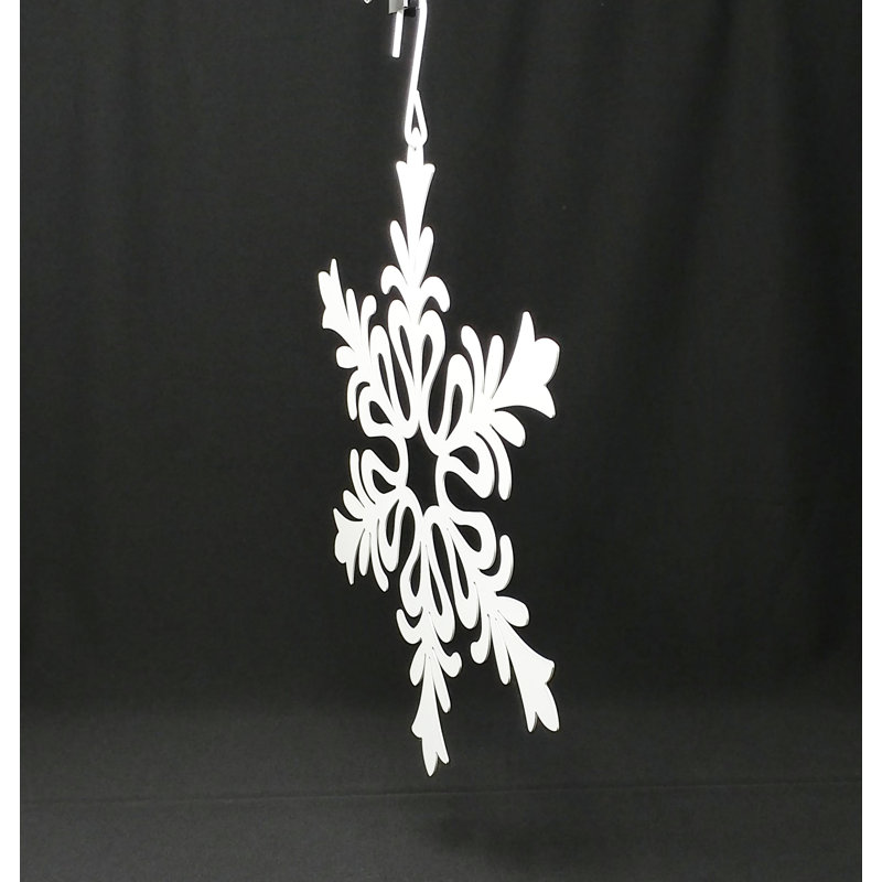 Snowflake -Floral Design -Decorative Hanging Silhouette