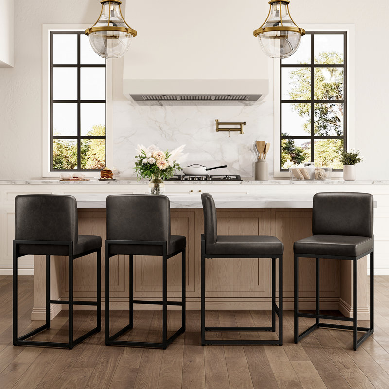 61cm Bar Stool, Grey