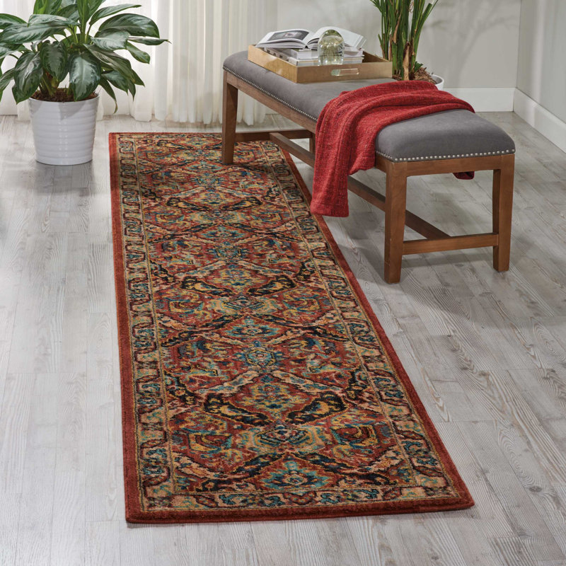 Oriental Indoor Rug, Runner 2'3" x 11'