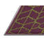 Tapis brun treillis lavable à la machine-671618729