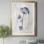 «Indigo Botanical I» par J Paul - reproduction d'art sur toile tendue-30167769-30167774