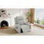 Fauteuil inclinable et pivotant berçant en cuir Becklin-120922553