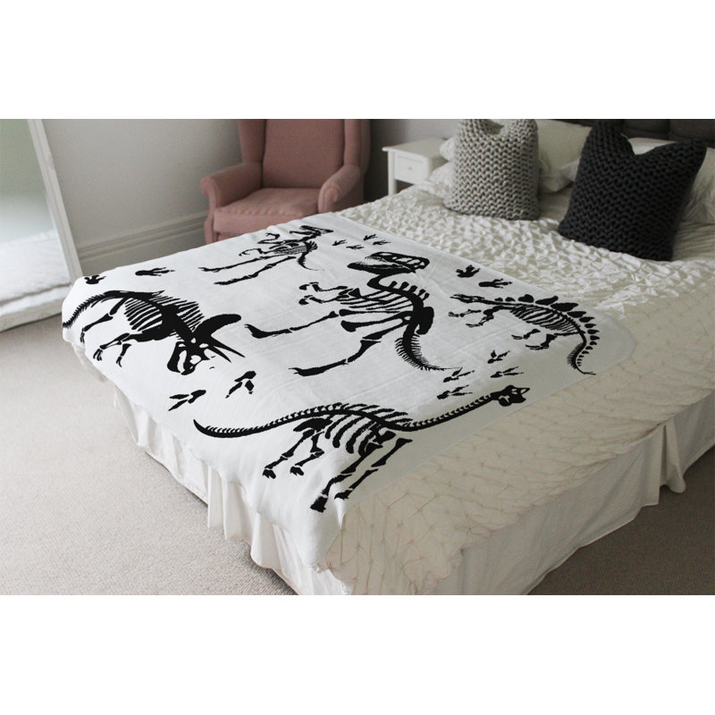 Dominesha Plain Weave / Muslin Throw Blanket