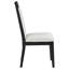 Chaise d'appoint rembourrée (ensemble de 2)