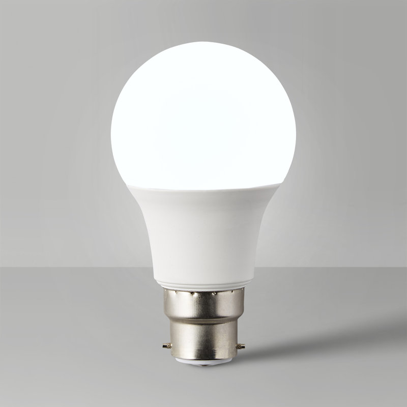 B22 LED Light Bulb, Cool, 6 W