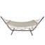 Hamac 78 po en macramé de coton beige