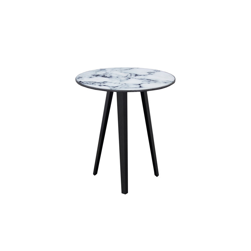 Goner End Table, White