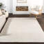 Tapis ivoire tressé à la main Dunanney-27683948