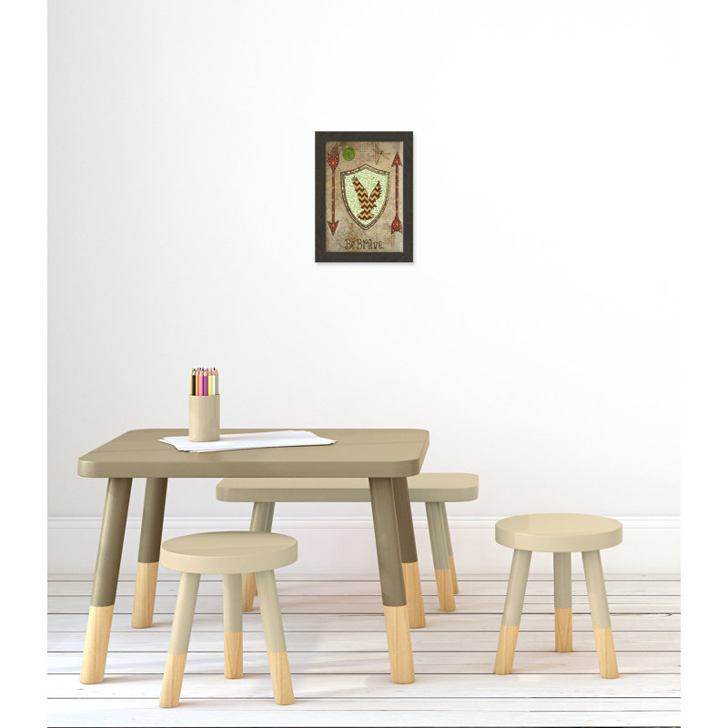 Adhésif décoratif 1 pi Vintage, H 16 po x l 12 po x P 0,625 po, Encadré plat à grain de bois noir