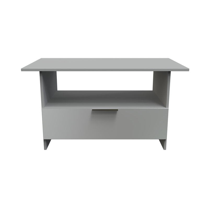 Tajiana Coffee Table with Storage, Grey