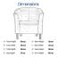 Viola Upholstered Barrel Chair-25210274