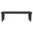 Braydan 58" W Solid Wood Bench with Hand Turned Legs - Coffee Brown-72877750