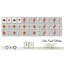«Queen Heart Poker Decks Of Vintage Card», reproduction de photo sur toile 19 pièces