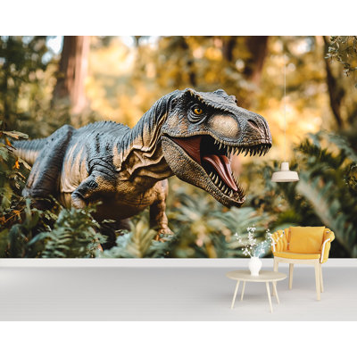Jurassic World Wallpaper - Stunning Realistic Dinosaurs In Prehistoric Landscapes – T-Rex, Triceratops & More