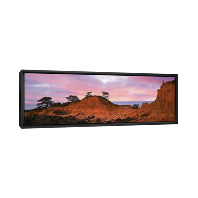 Broken Hill, réserve naturelle de Torrey Pines State, La Jolla, San Diego, Californie, États-Unis, reproduction de photo sur toile tendue