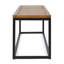 BANC EN BOIS ET MÉTAL JECO INDUSTRIAL