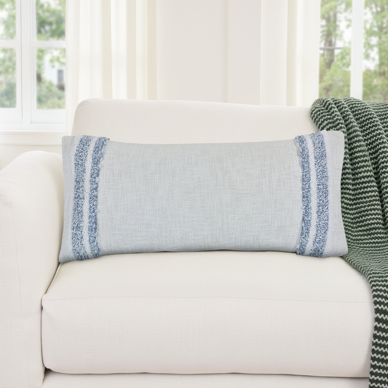 Ethie 40" x 14" Throw Pillow